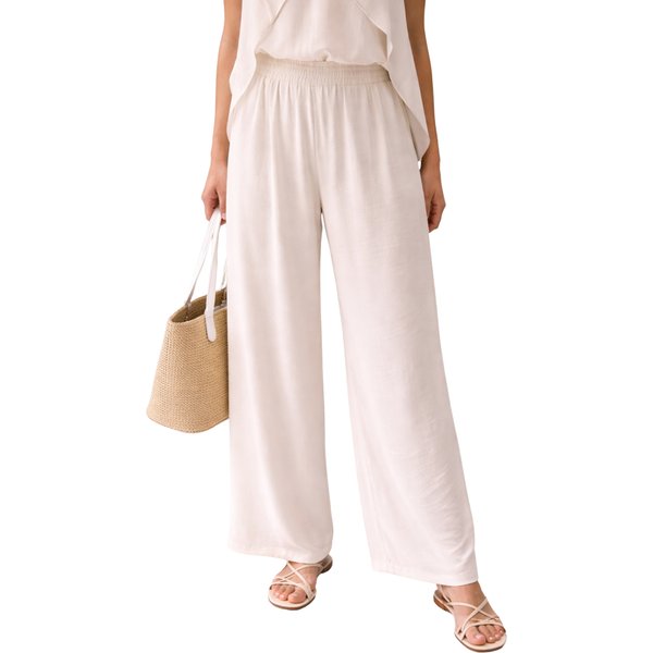Pantalone Donna Eleh Elastico In Vita-image