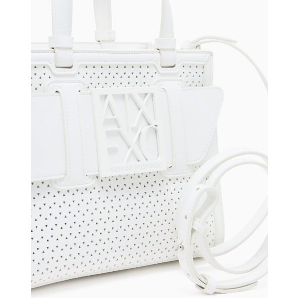 Borsa Donna Armani Exchange XW000392AF22626-U0011 Bianco Sporco-image