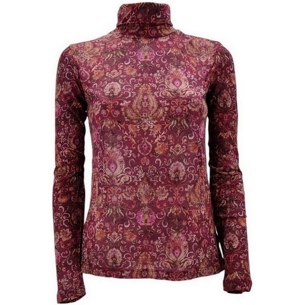 Caliban T-shirt e Polo Ciclamino/bordeau