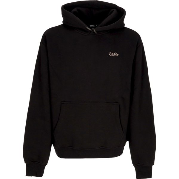 Felpa Cappuccio Uomo Asso Di Spade Hoodie Black