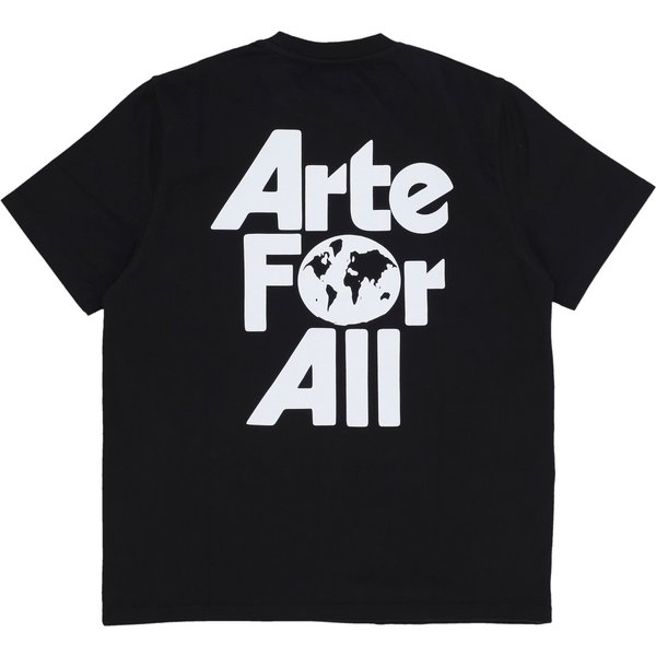 Maglietta Uomo Logo For All T-shirt Black
