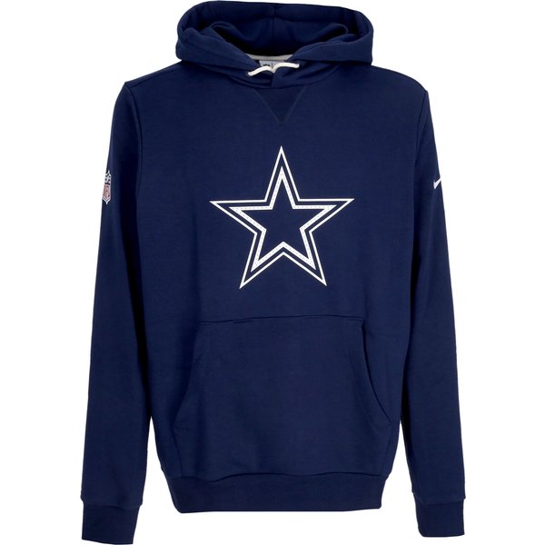 Felpa Leggera Cappuccio Uomo Nfl Hoodie Dalcow College Navy