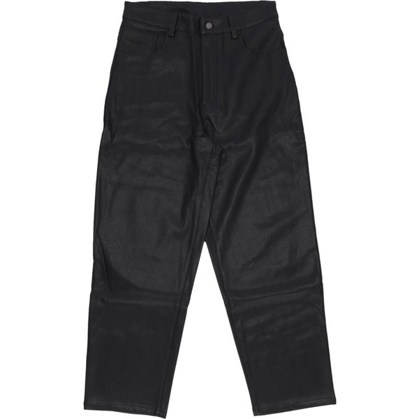 Pantalone Lungo Uomo Faux Leather Casper Pant Black-image