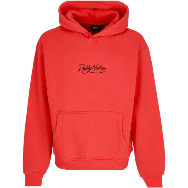 Felpa Cappuccio Uomo Logo Hoodie Red