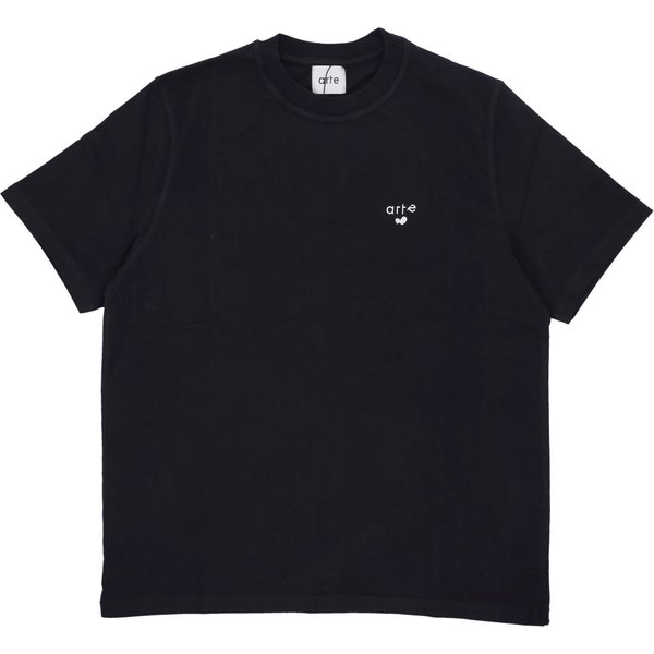 Maglietta Uomo Heart Logo Tee Black-image