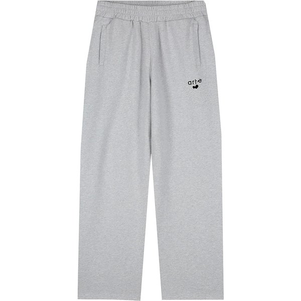 Pantalone Tuta Leggero Uomo Heart Logo Sweatpants Grey-image