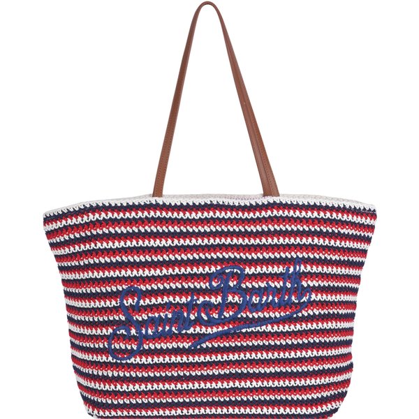 MC2 Saint Barth - Borsa Media - 471005 - Blu/Rosso-image