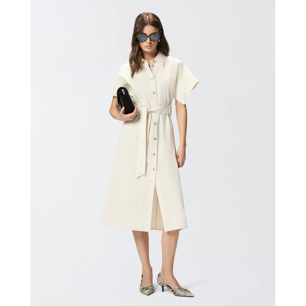 Pinko Alesha Abito Cotone Fluido SS26-image
