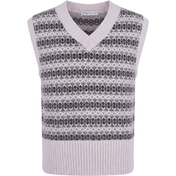 Phisique Du Role - Gilet - 480254 - Rosa/Tortora-image