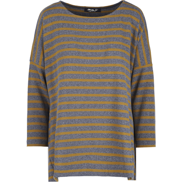 Mama B - Maglia - 480016 - Grigio/Senape-image