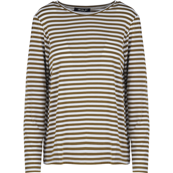 Mama B - T-Shirt - 480020 - Bianco/Senape-image
