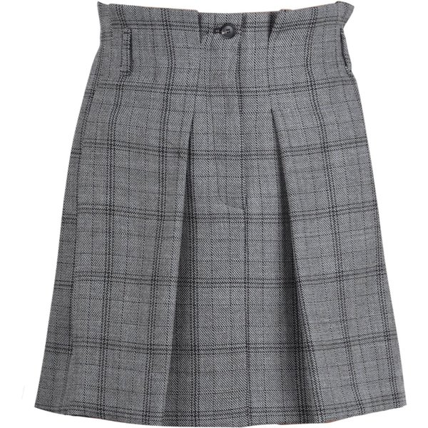 Tela - Gonna - 480118 - Grigio/Nero