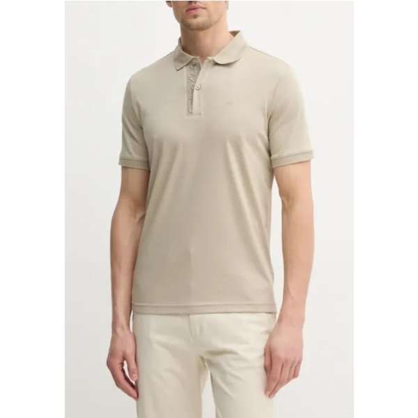 calvin klein POLO LIQUID TOUCH TEXTURE COLLAR POLO