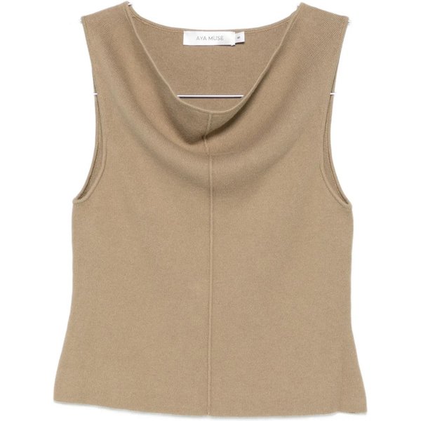 Aya Muse - Maglia Beige da Donna