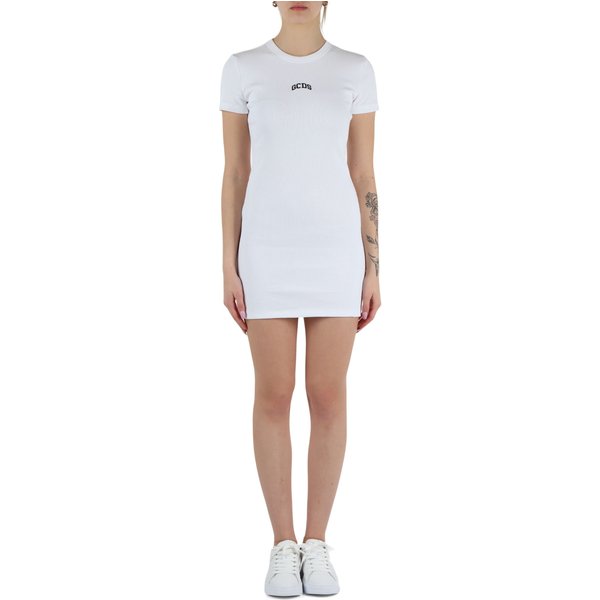 Gcds Abito Lounge Logo Mini Dress-image