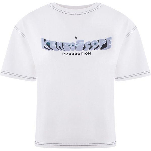 T-Shirt in Cotone bianco Kenzo