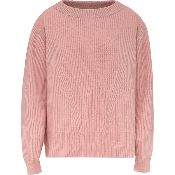 Maglia a Coste in Cashmere