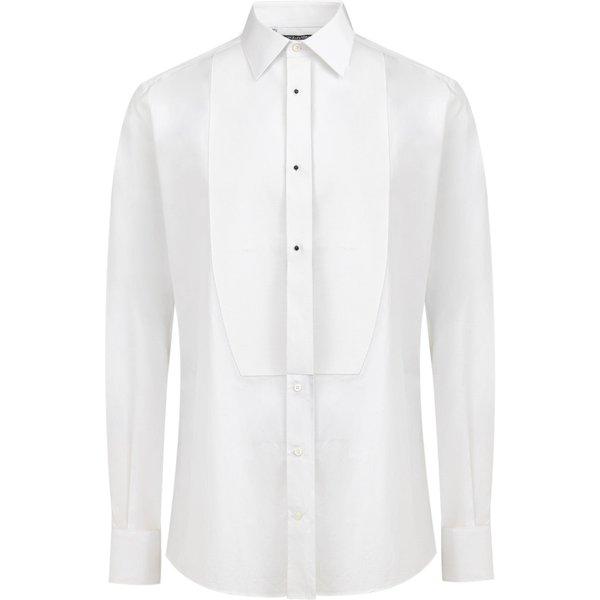Camicia Smoking In Cotone Dolce & Gabbana-image