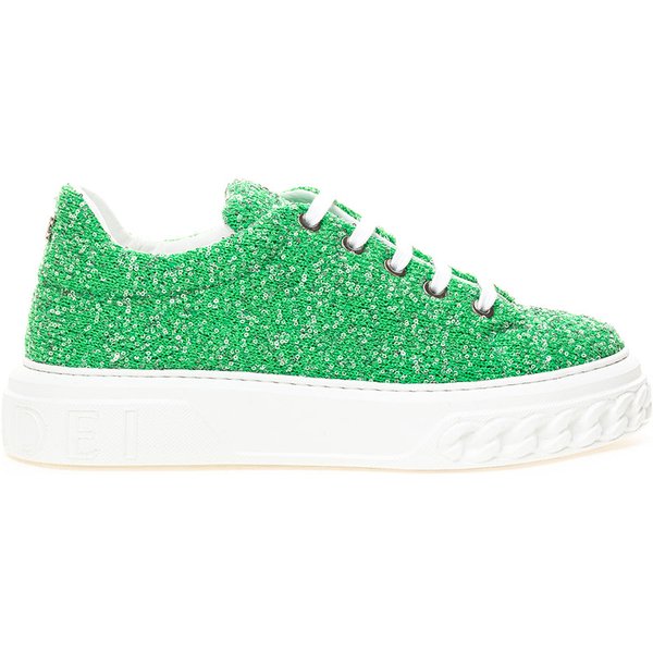 Sneaker Verdi Casadei Off Road Disk