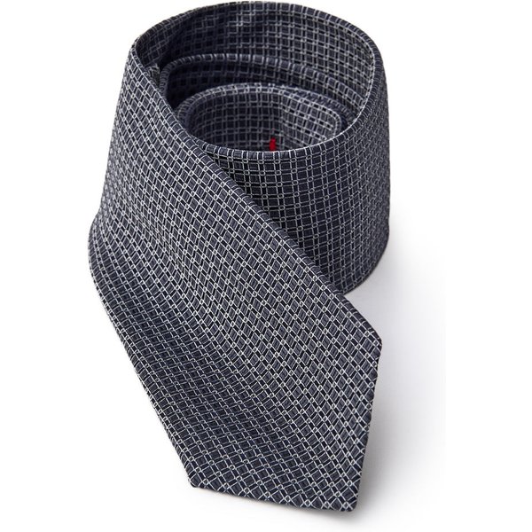 Cravatta In Grigio E Blu Navy 7 Cm Jil Sander-image