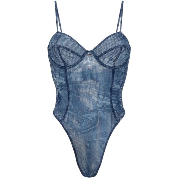 Diesel - Intimo Body Bridget Blu da Donna