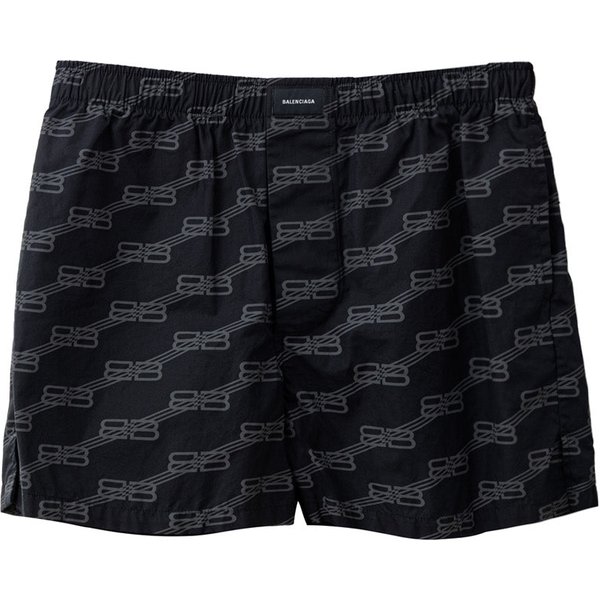 Pantaloncino Shorts Con Logo Allover Balenciaga-image