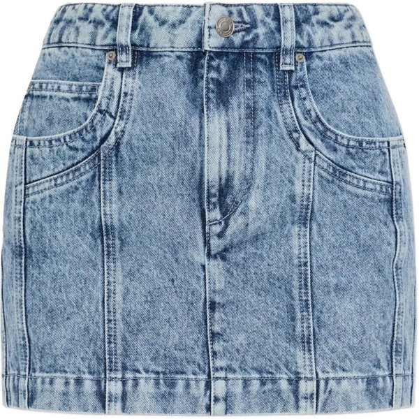 Marant Etoile - Gonna Mini Juana Blu Da Donna-image