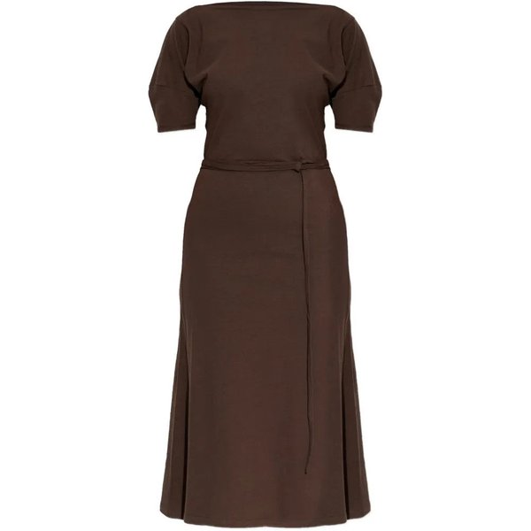 Lemaire - Vestito Midi Dress Marrone da Donna