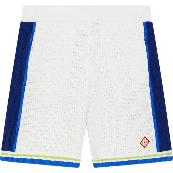 Casablanca - Pantaloni Crochet Bianchi Da Uomo-image