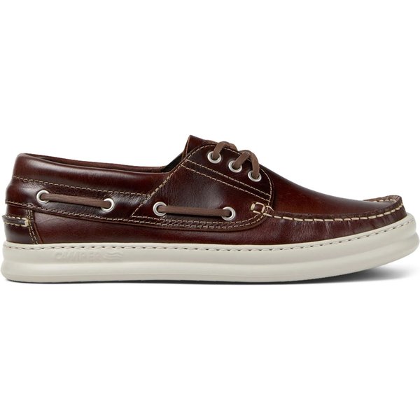 Camper - Scarpe Stringate in Pelle Marrone