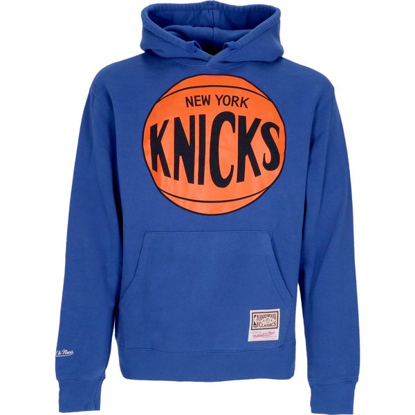 Felpa Cappuccio Uomo Nba Team Logo Hoodie Neykni Royal-image