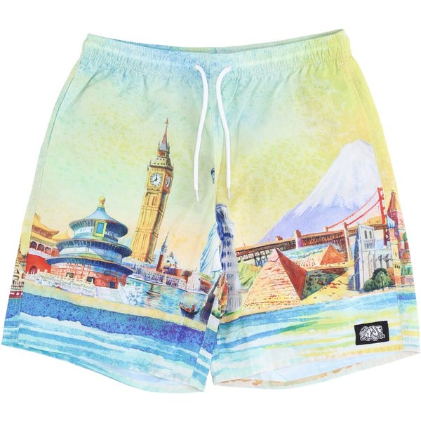 Pantaloncino Uomo Culture Easy Short Yellow-image