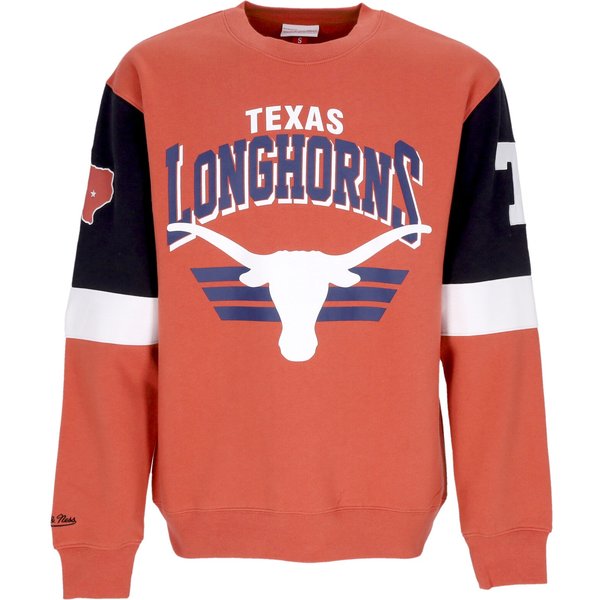 Felpa Girocollo Uomo Ncaa All Over Crew 3.0 Texagg Original Team Colors-image