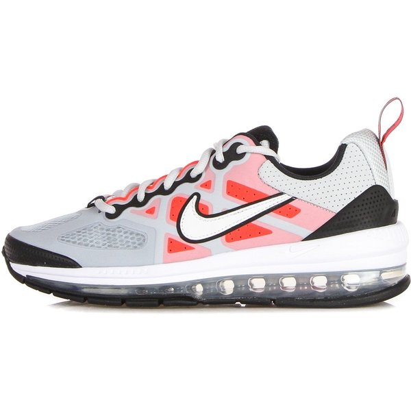Scarpa Bassa Uomo Air Max Genome Pure Platinum/White/Bright Crimson/Black-image
