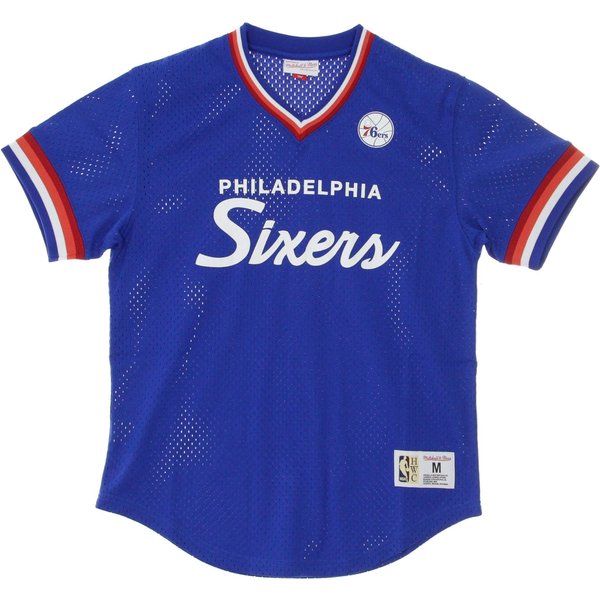 Casacca Uomo Nba Special Script Mesh V-Neck Phi76E Original Team Colors-image