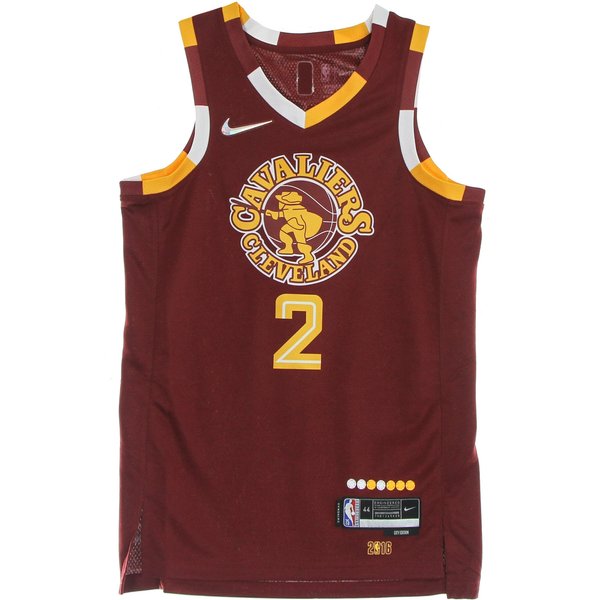 Canotta Basket Uomo Nba Dri Fit Swingman Jersey City Edition No 2 Collin Sexton Clecav Team Red-image