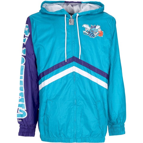 Giacca a Vento Uomo Nba Undeniable Full Zip Windbreaker Hardwood Classics Chahor Blue