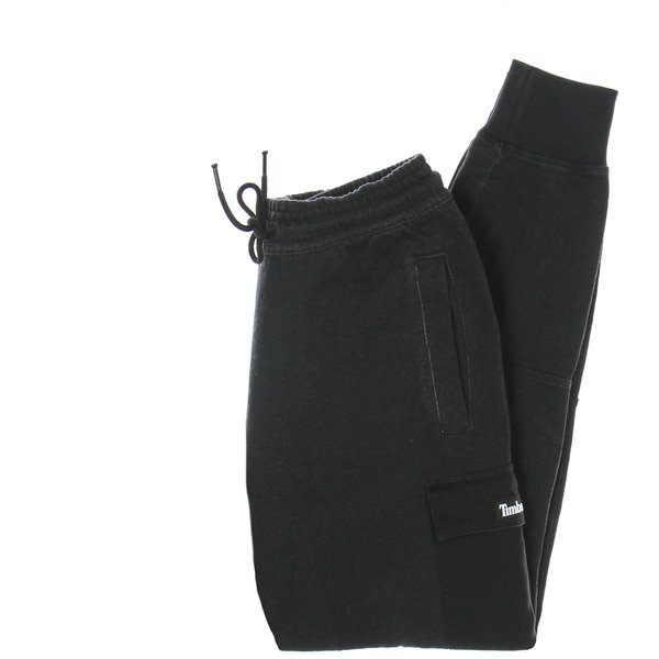 Pantalone Tuta Leggero Uomo Gd Cargo Sweatpant Black-image