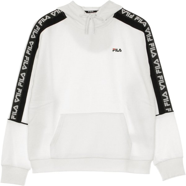 Felpa Leggera Cappuccio Donna Tavora Hoody Bright White/Black-image