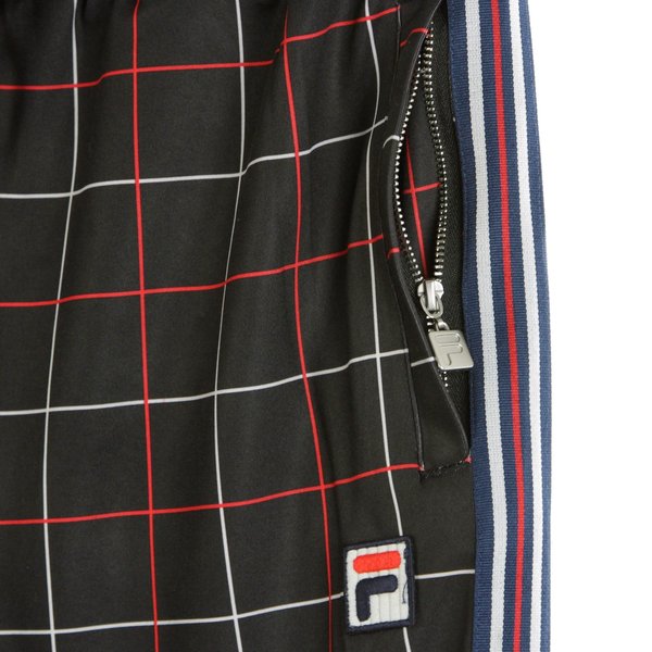 Pantalone Tuta Donna Winta Aop Cropped Pant Black Check Allover-image