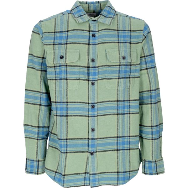 Camicia Manica Lunga Uomo Eugene L/S Woven Shirt Jade Multi-image