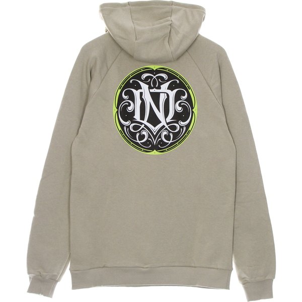 Felpa Leggera Cappuccio Uomo Monogramma Hoodie Beige-image