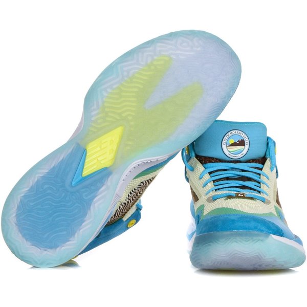 Scarpa Alta Uomo Kawhi "Moreno Valley" Yellow/Green/Light Blue-image