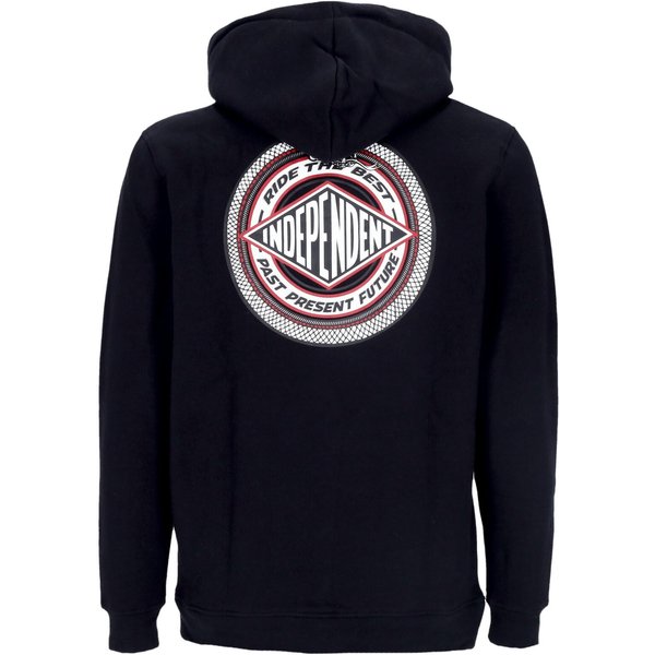 Felpa Cappuccio Uomo Eternal Hoodie Black-image