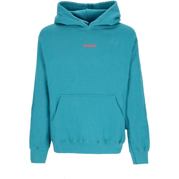Felpa Cappuccio Uomo Ribs Skin Hoodie Petrol-image