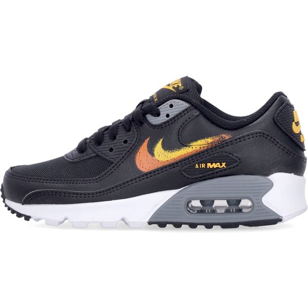 Scarpa Bassa Uomo Air Max 90 Black/safety Orange/university Gold