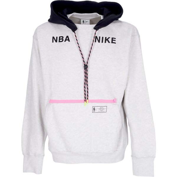 Felpa Cappuccio Uomo Nba Courtside 23 Fleece Hoodie Team 31 Photon Dust/htr
