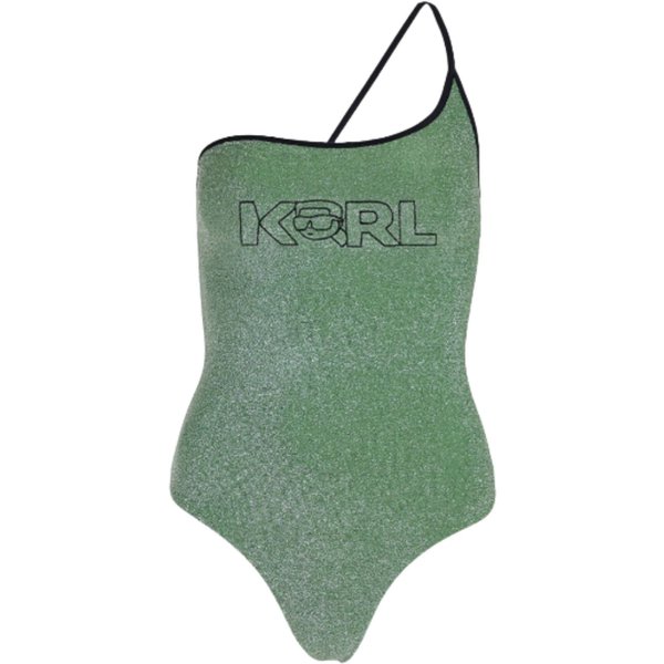 Karl Lagerfeld Costume Da Bagno Ikonik 2.0 Lurex Swimsuit-image