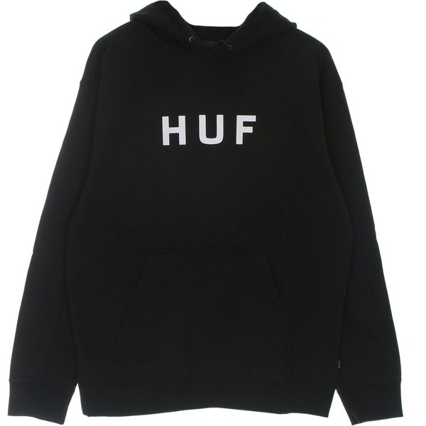 Felpa Cappuccio Uomo Essentials Og Logo P/O Hoodie Black-image