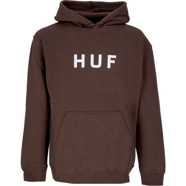 Felpa Cappuccio Uomo Essentials Og Logo P/O Hoodie Chocolate-image